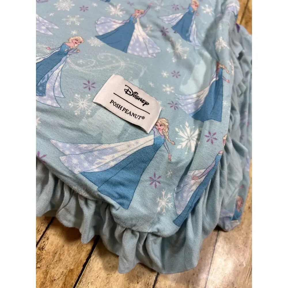 Posh Peanut Disney Frozen Elsa Luxe Patoo Bamboo Blanket 60x60